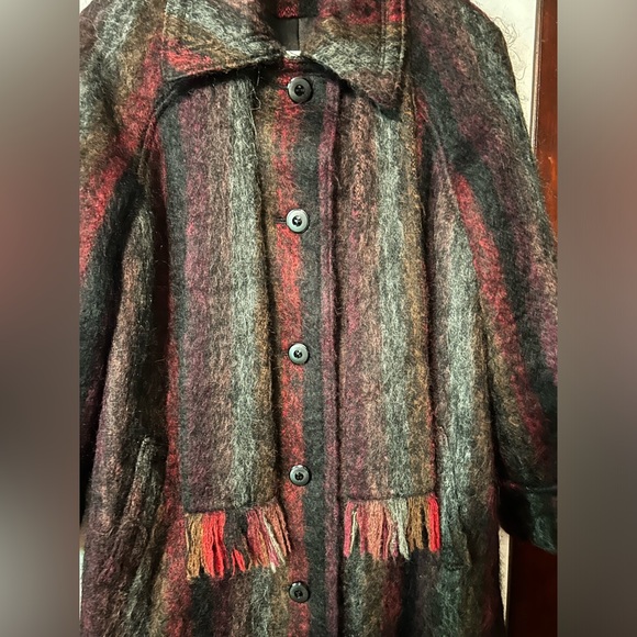 Vintage Primrose Bardolino Luxury MOHAIR coat, made in England, M - Picture 3 of 7